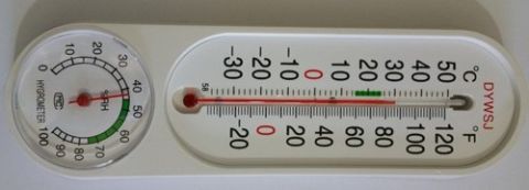 Εξωτερικό Θερμόμετρο Με Υγρόμετρο OEM(5005)